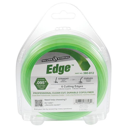 Silver Streak Edge Trimmer Line .095 1/2 lb. Donut (Stens 380-812)