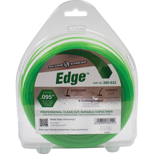 Silver Streak Edge Trimmer Line .095 1 lb. Donut (Stens 380-822)