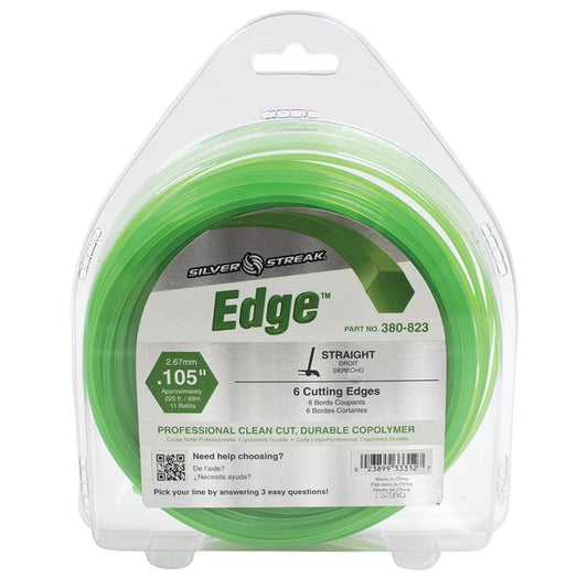 Silver Streak Edge Trimmer Line .105 1 lb. Donut (Stens 380-823)