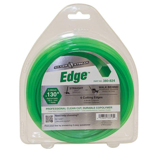 Silver Streak Edge Trimmer Line .130 1 lb. Donut (Stens 380-824)