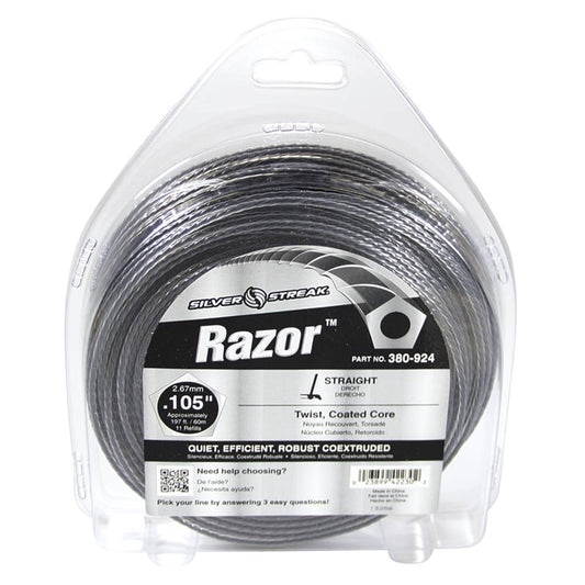 Silver Streak Razor Trimmer Line .105 1 lb. Donut (Stens 380-924)