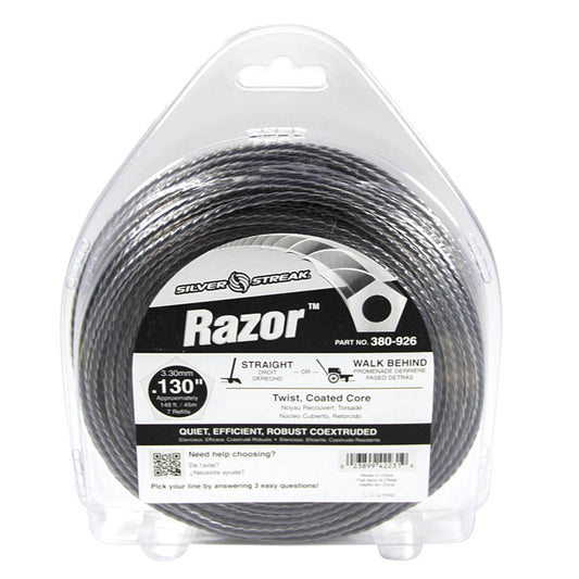 Silver Streak Razor Trimmer Line .130 1 lb. Donut (Stens 380-926)