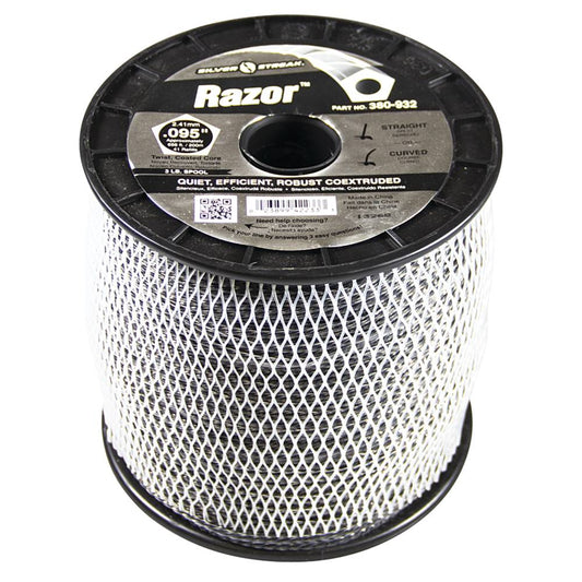 Silver Streak Razor Trimmer Line .095 3 lb. Spool (Stens 380-932)