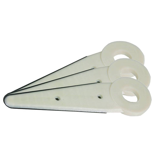 3 Stens Trimmer Blades .490 Center Hole (Stens 390-171)