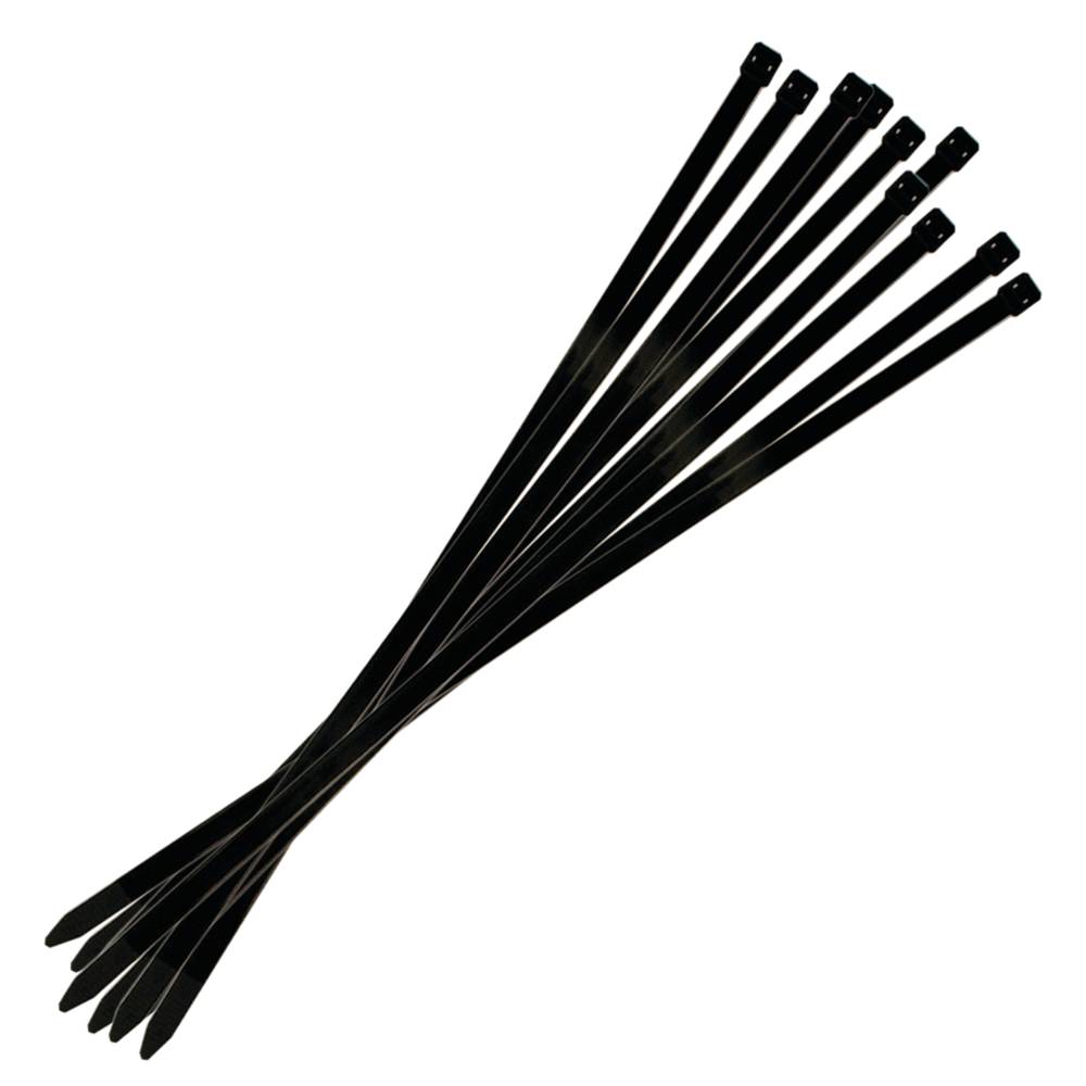 10 Stens Plastic Zip Ties 14" Standard (Stens 425-166)