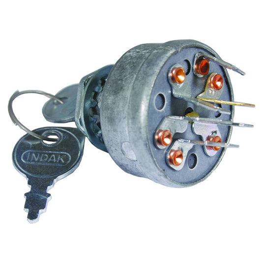 Indak Ignition Switch Briggs & Stratton 5412K (Stens 430-161)