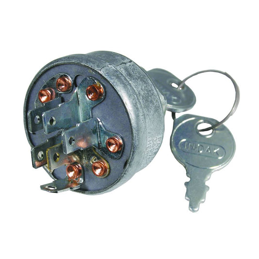 Indak Ignition Switch Briggs & Stratton 692318 (Stens 430-950)