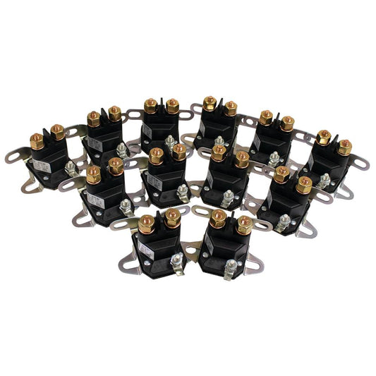12 Stens Starter Solenoid Shop Pack Universal Single Terminal (Stens 435-431-12)