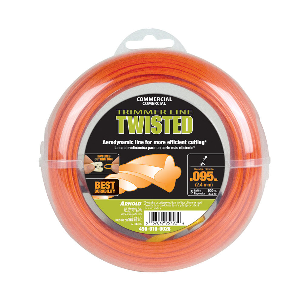 MTD String Trimmer .095" Twisted Trimmer Line - 490-010-0028