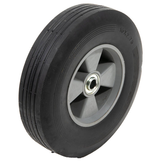 MTD Walk Behind Mower Wheel - 10" x 2.75" Ribbed Tread - 490-323-0004