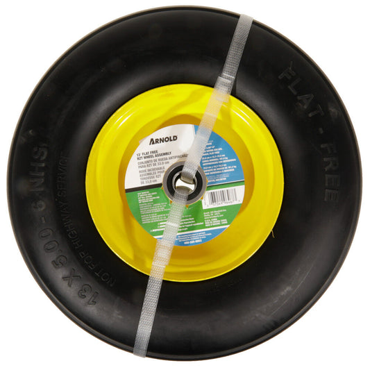 MTD  Flat Free RZT Wheel Assembly, 13 x 5 x 6 - 490-325-0053