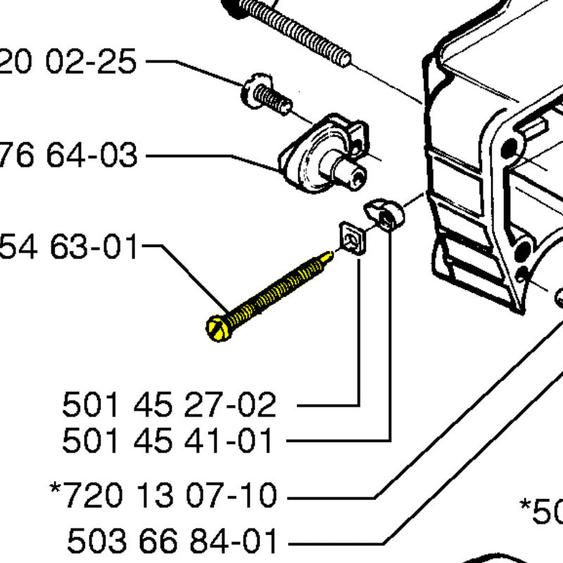 Husqvarna Chainsaw Screw for 42 (501546301)