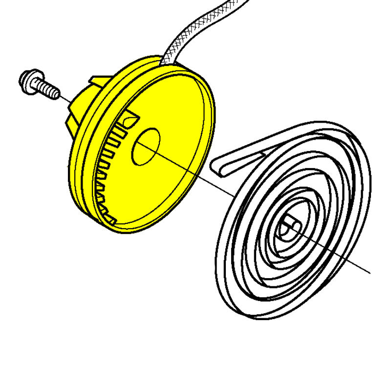 Husqvarna Chainsaw Starter Pulley for 340 (503876301)