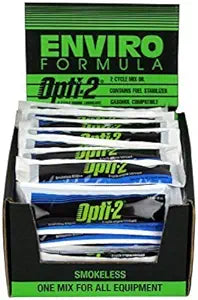 Opti-2 1 Gallon Mix Pouches 2-Cycle Engine Lubricant a Case of 96 (20096)