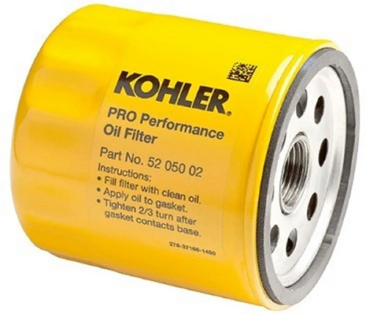Kohler OEM Extra Capacity Oil Filter Fits Many Applications (5205002S)