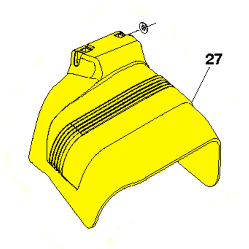 Husqvarna Riding Mower Deflector Shield for 46" Models (532405357)