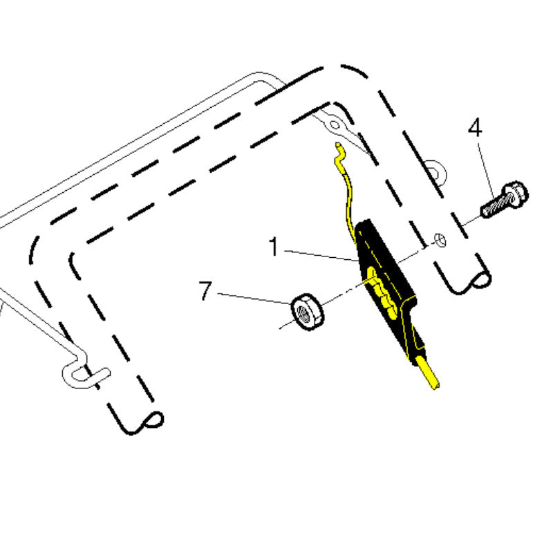 Husqvarna Walk Behind Mower Drive Control Cable (532407816)