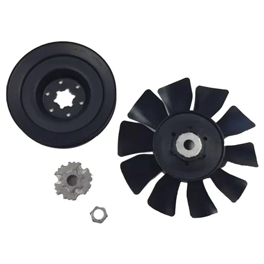 Hydro-Gear ZT-2800 ZT-3100 Fan and Pulley Kit (72658)