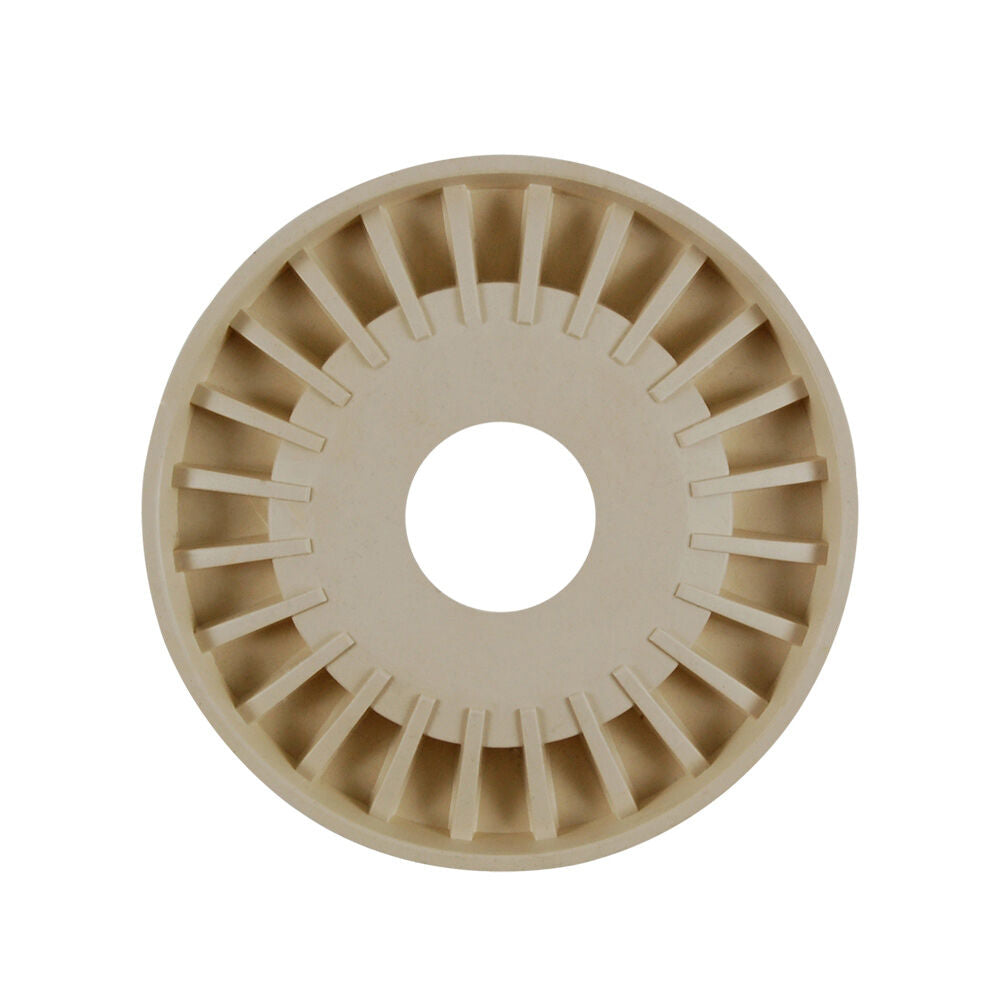 MTD Walk Behind Mower Spoke Hub Cap With Hole-Beige - 731-1888