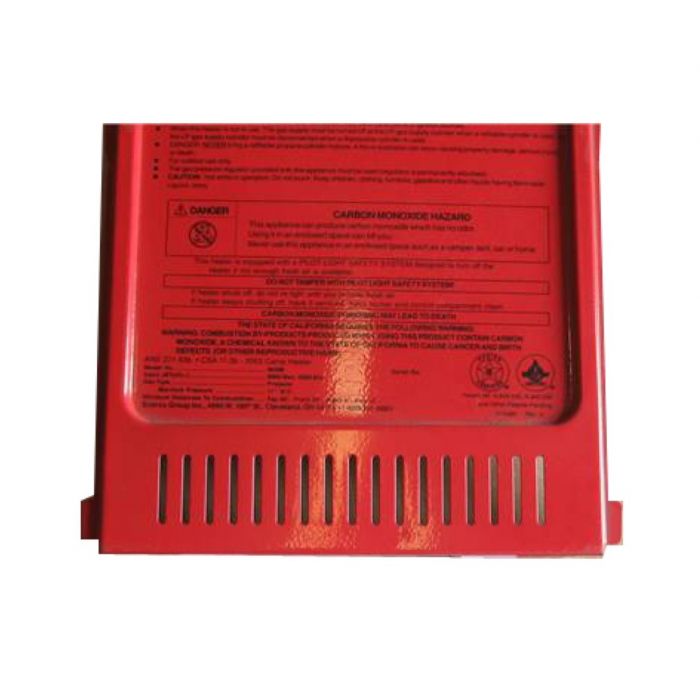 COVER REAR MH9B BUDDY W/LABEL 73424-I