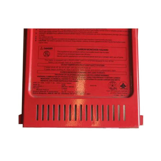 COVER REAR MH9B BUDDY W/LABEL 73424-I