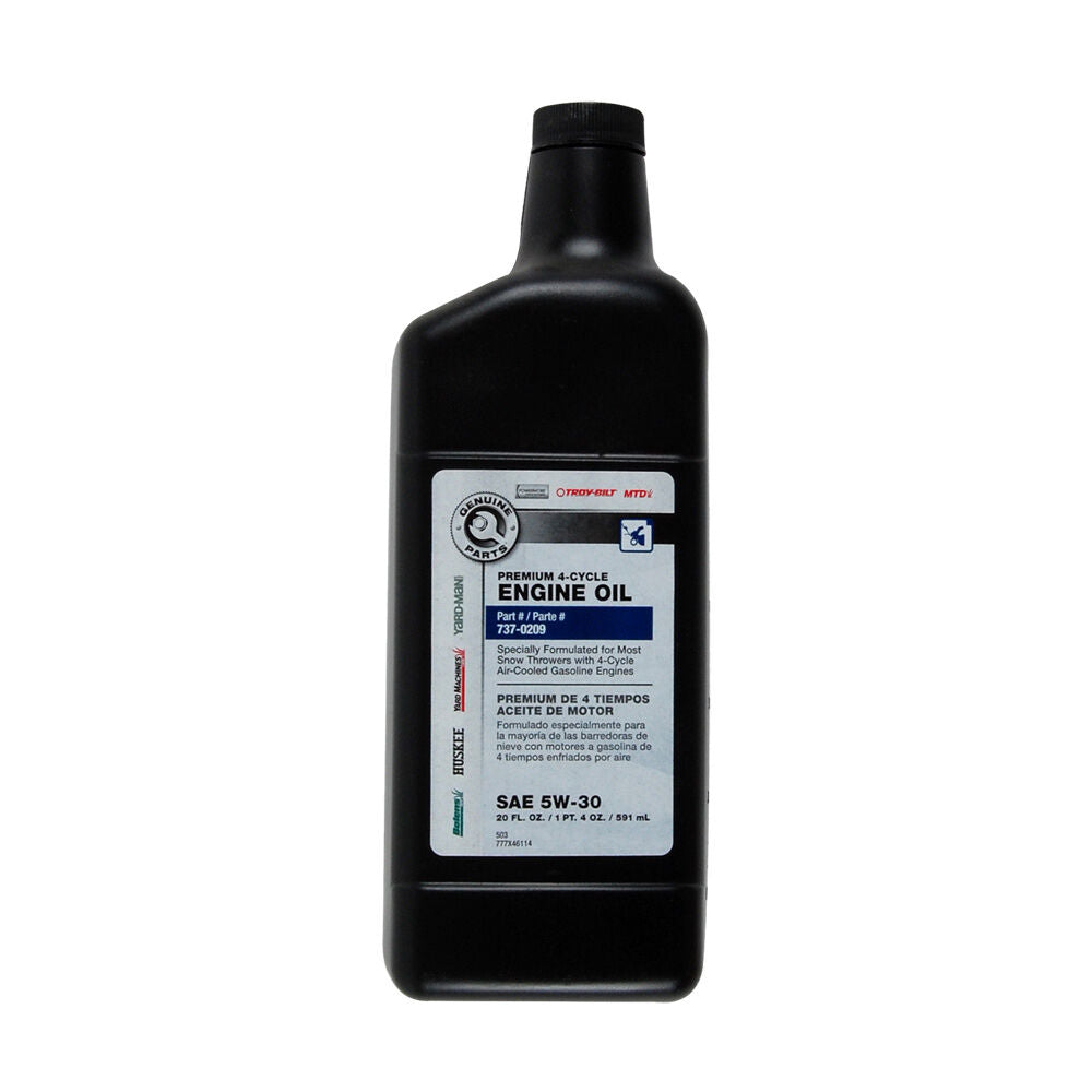 MTD  SAE 5W-30 Engine Oil - 20 oz - 737-0209