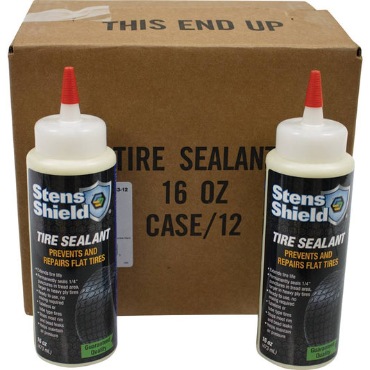 12 Stens Shield Tire Sealant 16 Ounce Bottles (Stens 750-003-12)