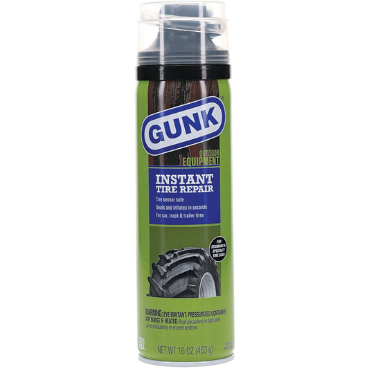 Gunk Instant Tire Repair 16 Ounce Can (Stens 752-012)