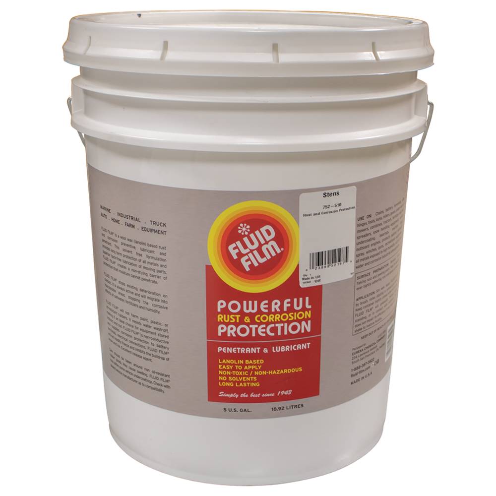Fluid Film Rust and Corrosion Protection 5 Gallon pail (Stens 752-510)