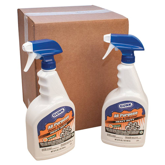 6 Gunk Heavy-Duty Citrus Degreaser Six 32 Ounce Bottles (Stens 752-906)