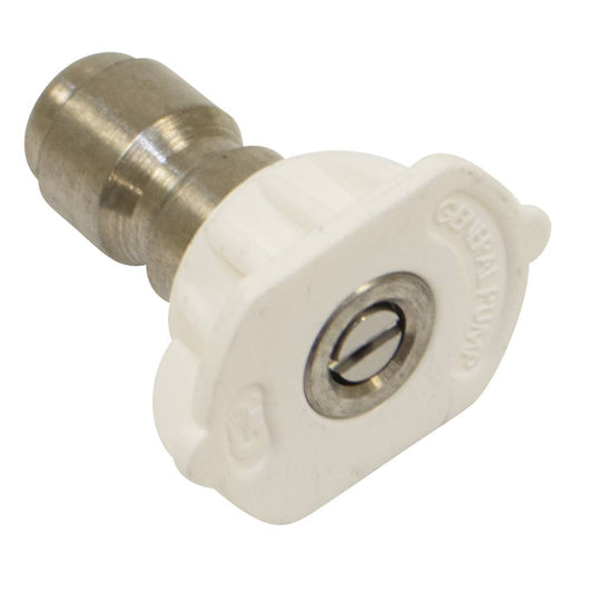 General Pump Pressure Washer Nozzle 40 Degree, Size 5.0, White (Stens 758-359)
