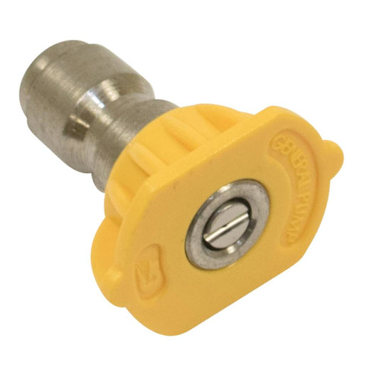 General Pump Pressure Washer Nozzle 15 Degree, Size 3.0, Yellow (Stens 758-410)