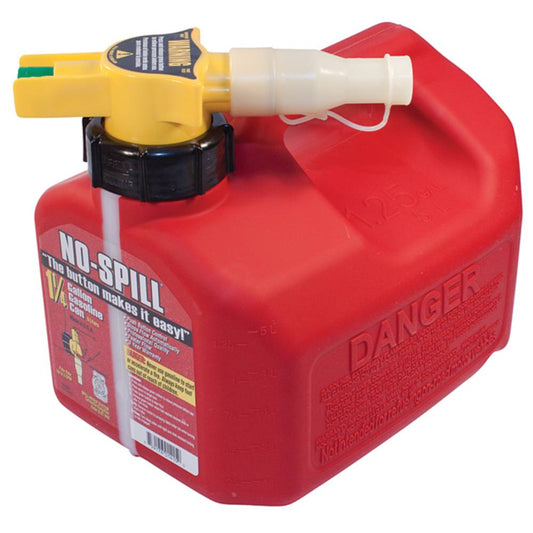 No-Spill 1 1/4 Gallon Fuel Can No-Spill 1415 (Stens 765-100)