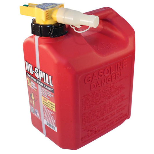 No-Spill 2 1/2 Gallon Fuel Can No-Spill 1405 (Stens 765-102)