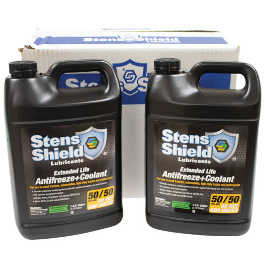 Stens Shield Antifreeze 50/50 Pre-Mix Antifreeze, Four 1 Gallon Bottles (Stens 770-744)