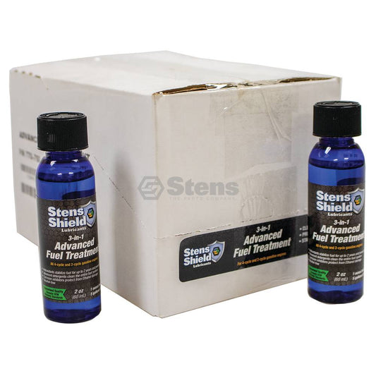 24 Stens Shield 3-in-1 Advanced Fuel Treatment 2 Ounce Bottles (Stens 770-750)