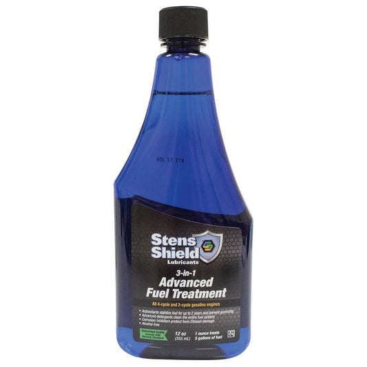 Stens Shield 3-in-1 Advanced Fuel Treatment 12 Ounce bottle (Stens 770-752)