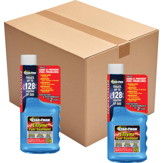 12 Star Tron Gasoline Additive 8 Ounce Bottles (Stens 770-887-12)