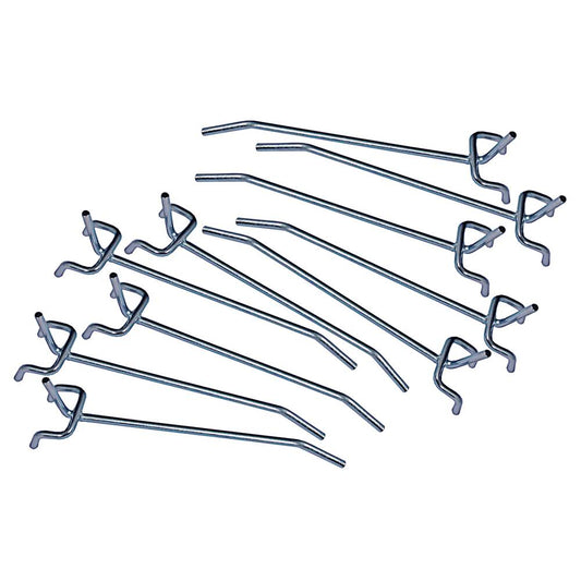 10 Stens 4" Pegboard Hook (Stens 785-023)