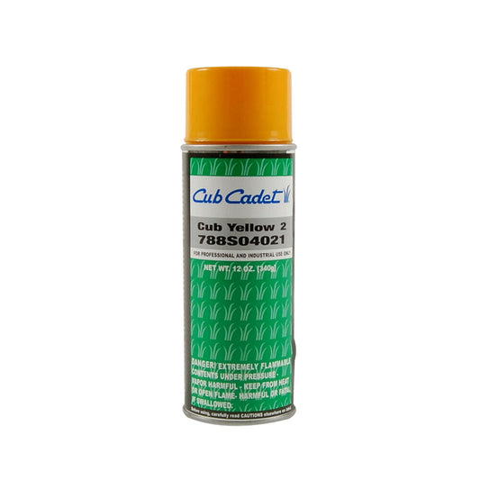 MTD  Paint (Cub Cadet Yellow 2) - 12 OZ - 788S04021