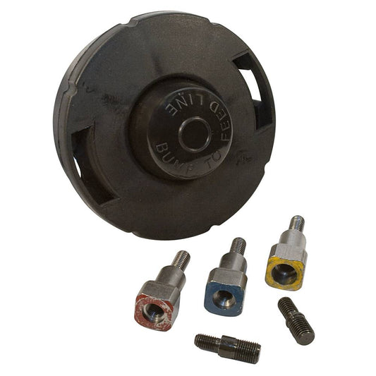 Stens Trimmer Head 3/8-24RHF, 7, 8, 10mm LHM-LHF (Stens 890-204)