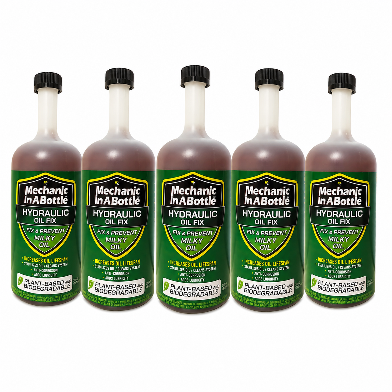 B3C Solutions Hydraulic Oil Fix 24  Ounce Case Of 5 (21-024-5)