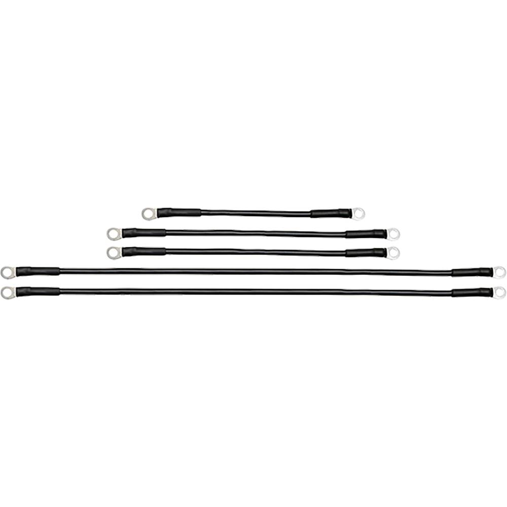Red Hawk Battery Cable Set Club Car Tempo, Onward, Prec w/ 8V Batt (Stens BAT-1026)
