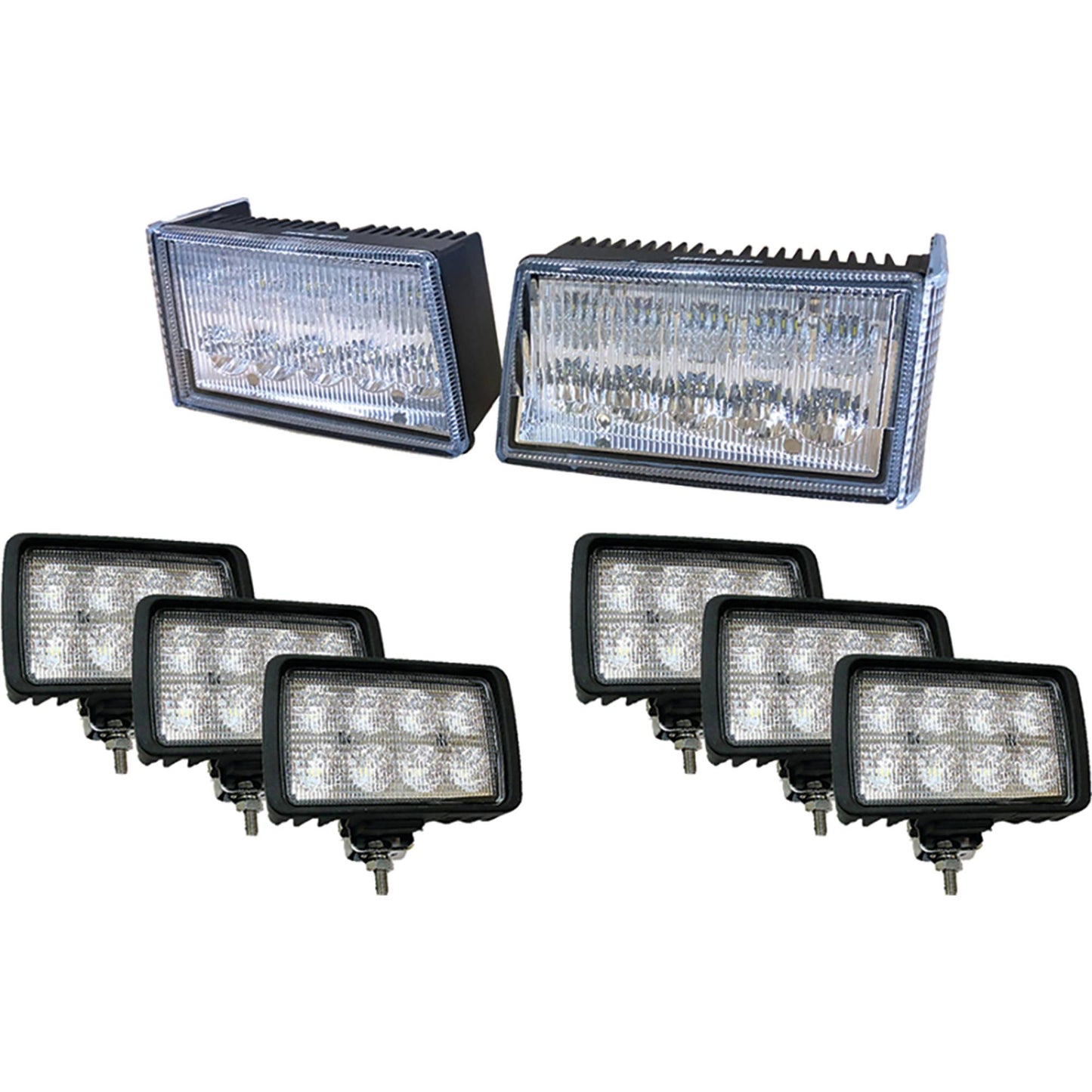 Tiger Lights LED Light Kit Case/IH Maxxum Tractors (Stens CASEKIT-9)