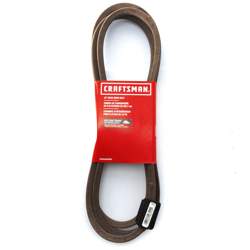 MTD Zero Turn Mower RZT Mower 42" Deck Belt - CMXGZAM501081
