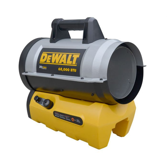 DeWalt 20V 70,000 BTU Cordless Forced Air Propane Heater (DXH70CFAV)