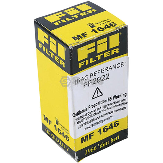 Atlantic Quality Parts Fuel Filter Kubota 16271-43560 (Stens FF2922)