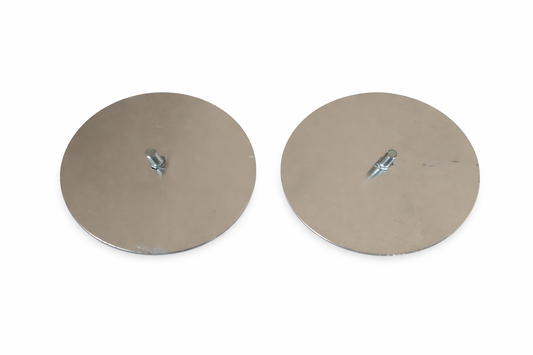 Central Machinery 6 lb. Dual-Drum Rotary Rock Tumbler Inner Lid 2-Pack (606509)