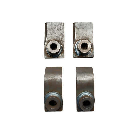 2 L & 2 Straight Hammers for Harbor Freight 6.5 HP Predator Chipper Shredder Items (15768, 15769)