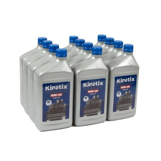 Kinetix 10W-40 Small Engine Oil 1 Quart Bottle 80017 Case of 12 (80017)